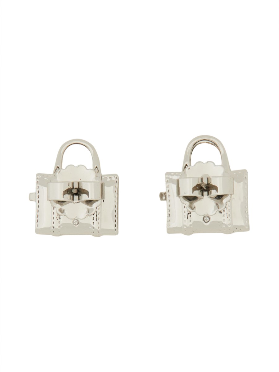 MARC JACOBS ORECCHINI A PERNO THE TOTE BAG STUD