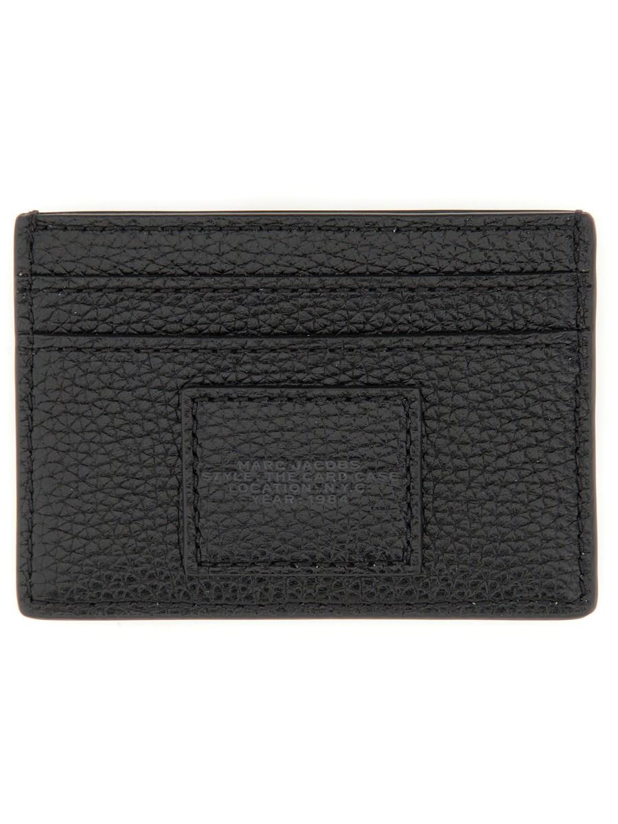 MARC JACOBS PORTACARTE IN PELLE CON LOGO