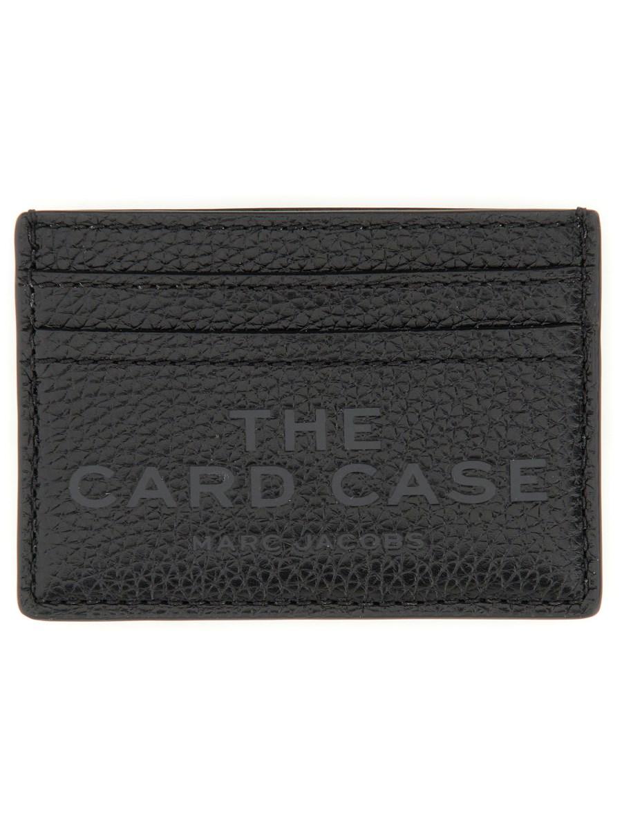 MARC JACOBS PORTACARTE IN PELLE CON LOGO