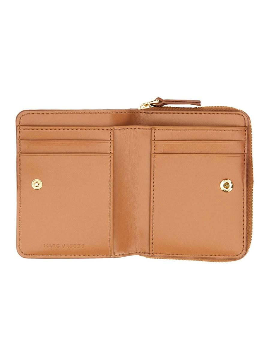 MARC JACOBS PORTAFOGLIO "THE COMPACT" MINI IN PELLE