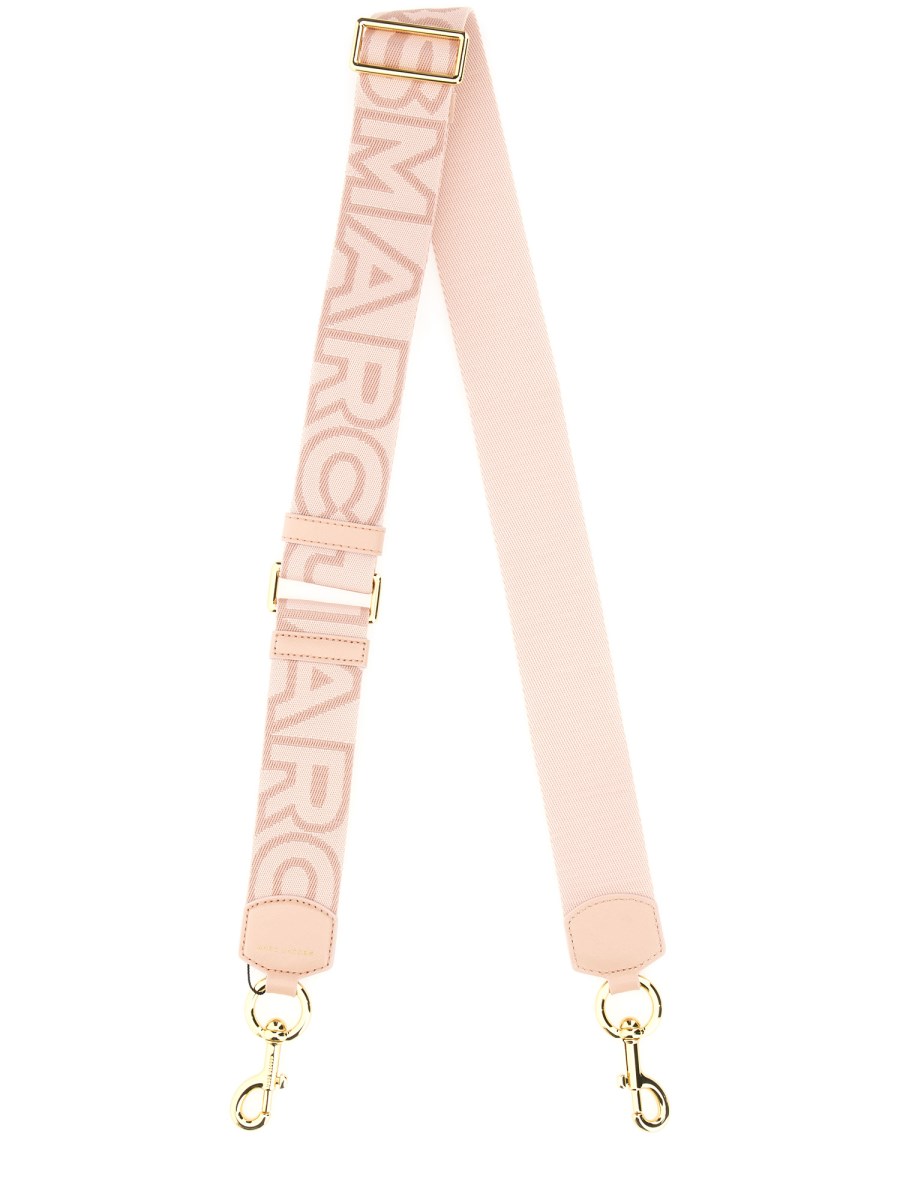 MARC JACOBS TRACOLLA THE OUTLINE LOGO IN WEBBING