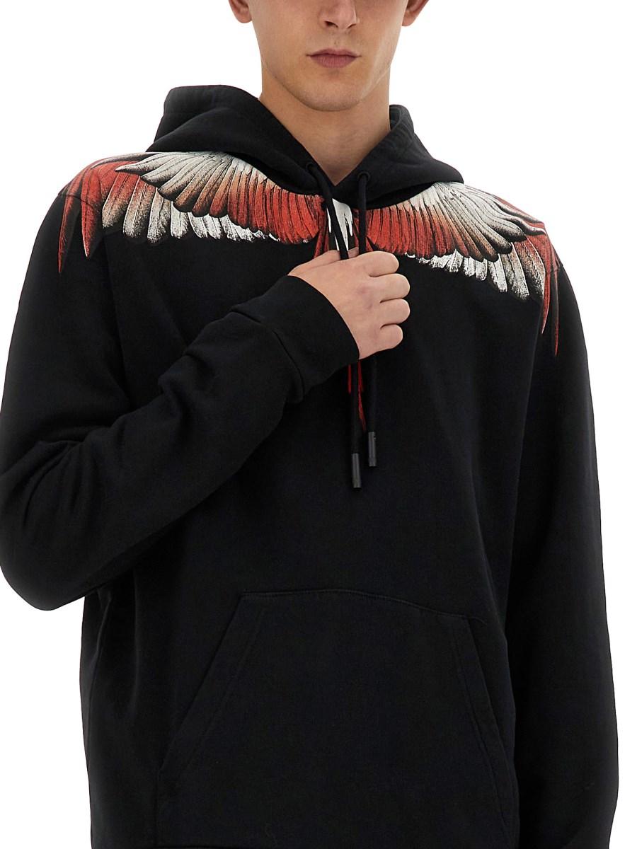 MARCELO BURLON COUNTY OF MILAN FELPA "WINGS"
