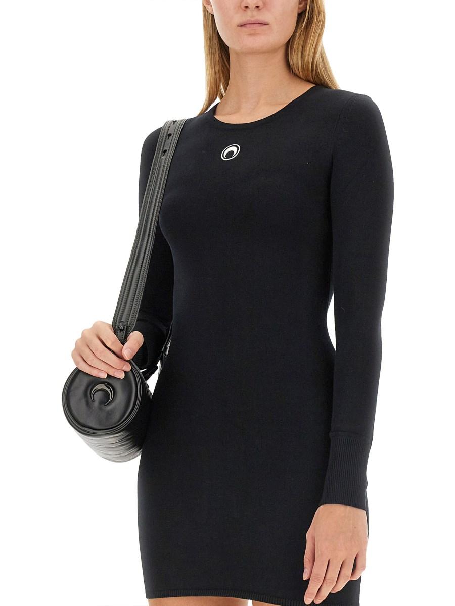 MARINE SERRE ABITO MINI CON LOGO MOON