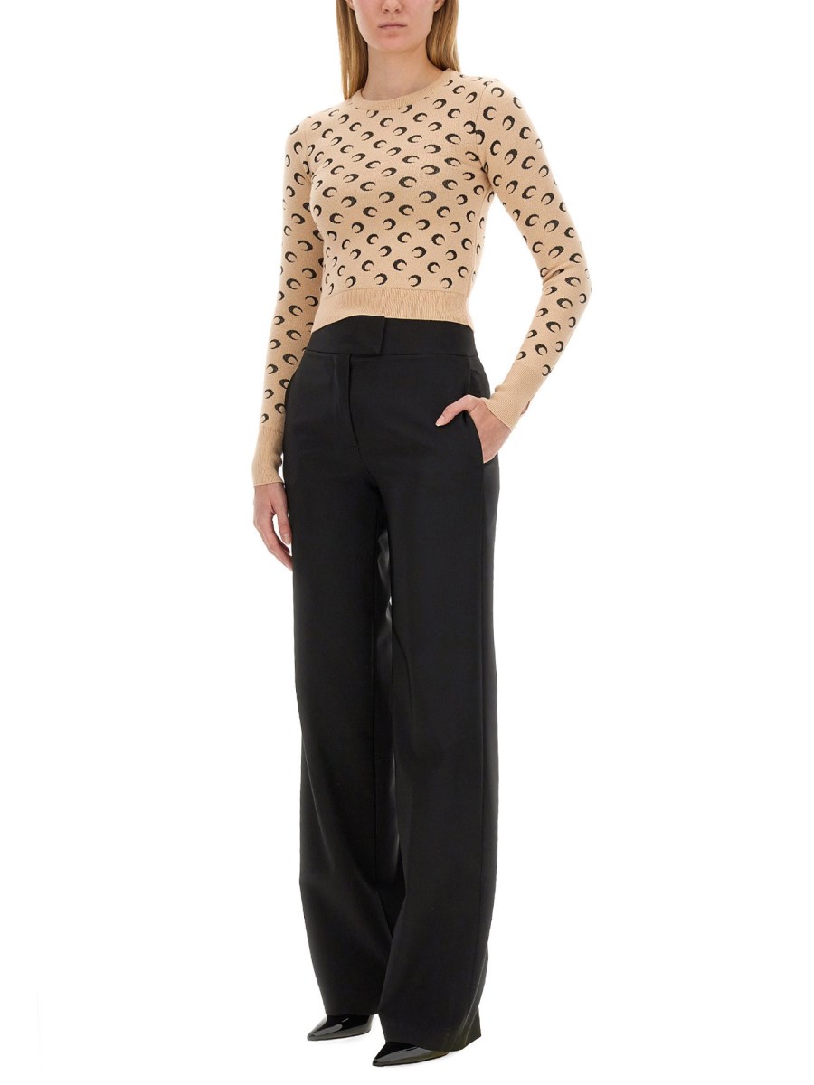 MARINE SERRE MAGLIA MOON ALL OVER