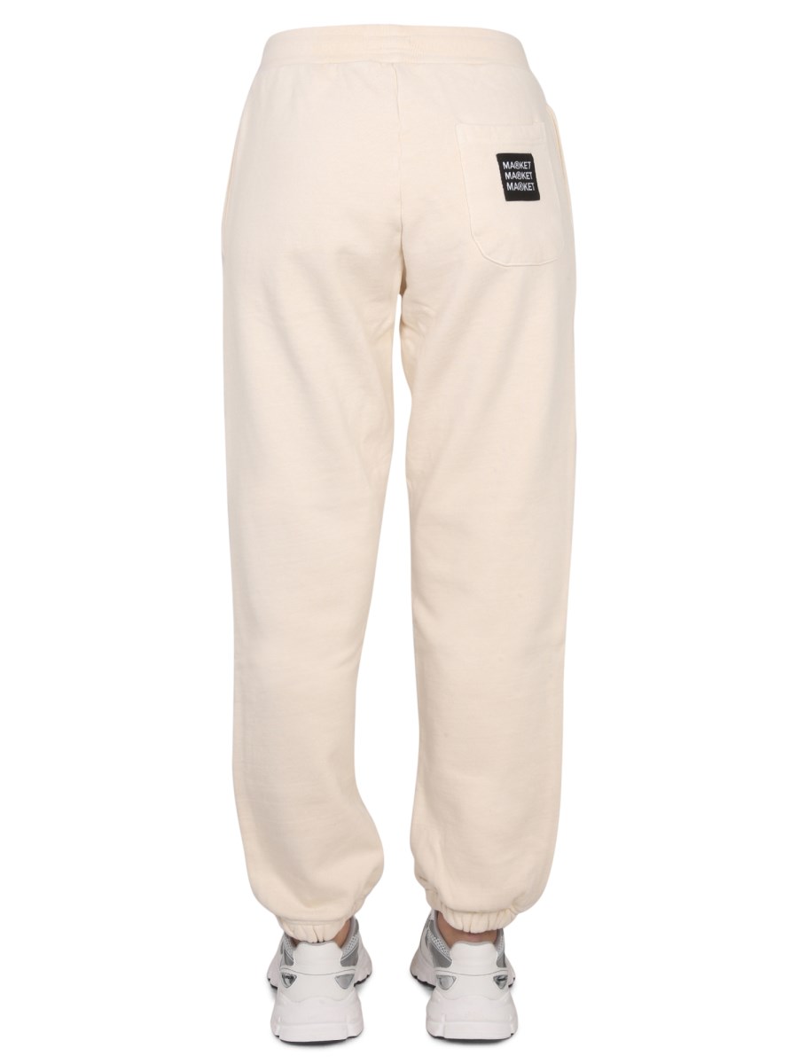 MARKET PANTALONE CON LOGO APPLICATO