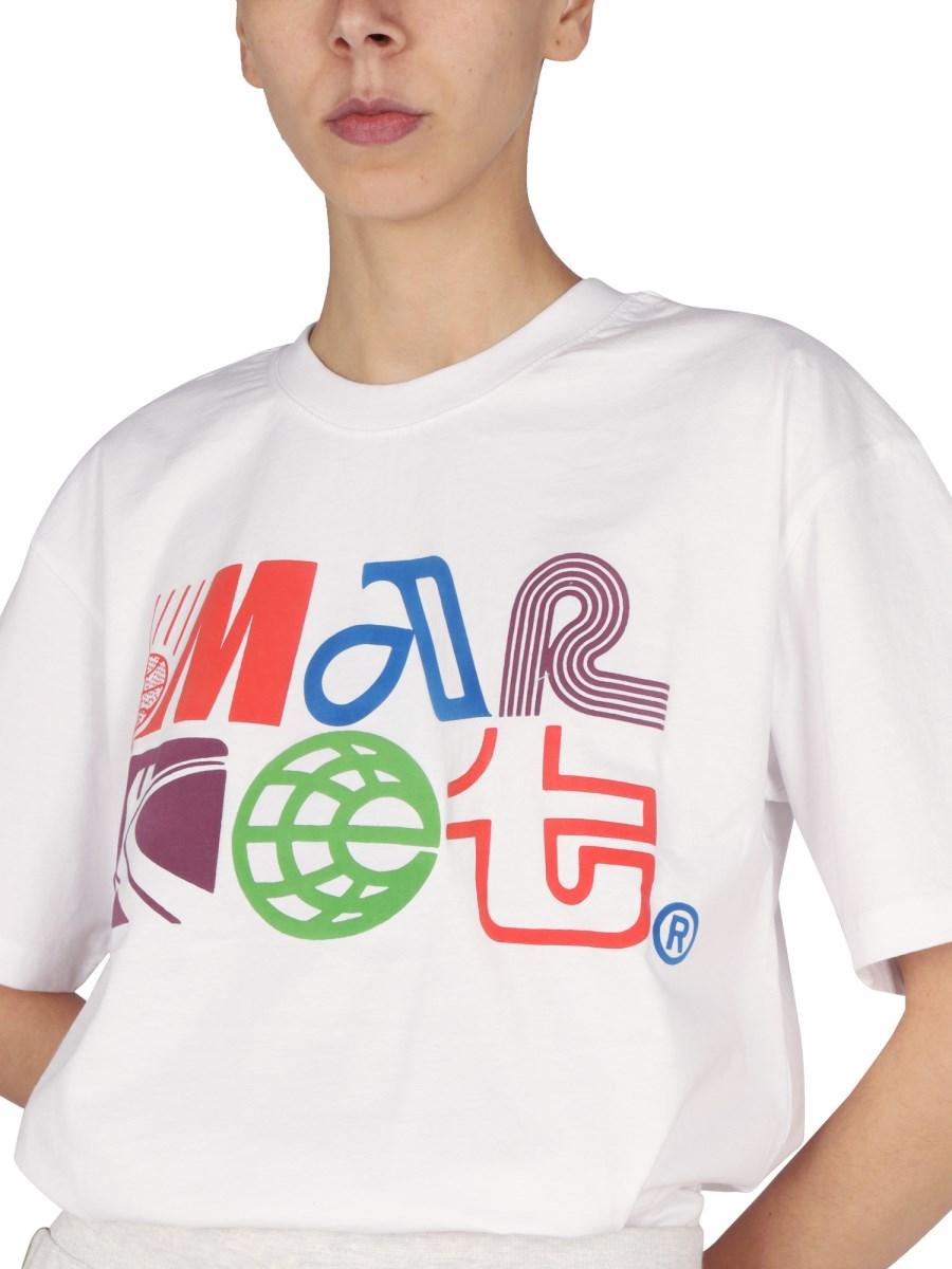MARKET T-SHIRT IN JERSEY DI COTONE CON STAMPA LOGO