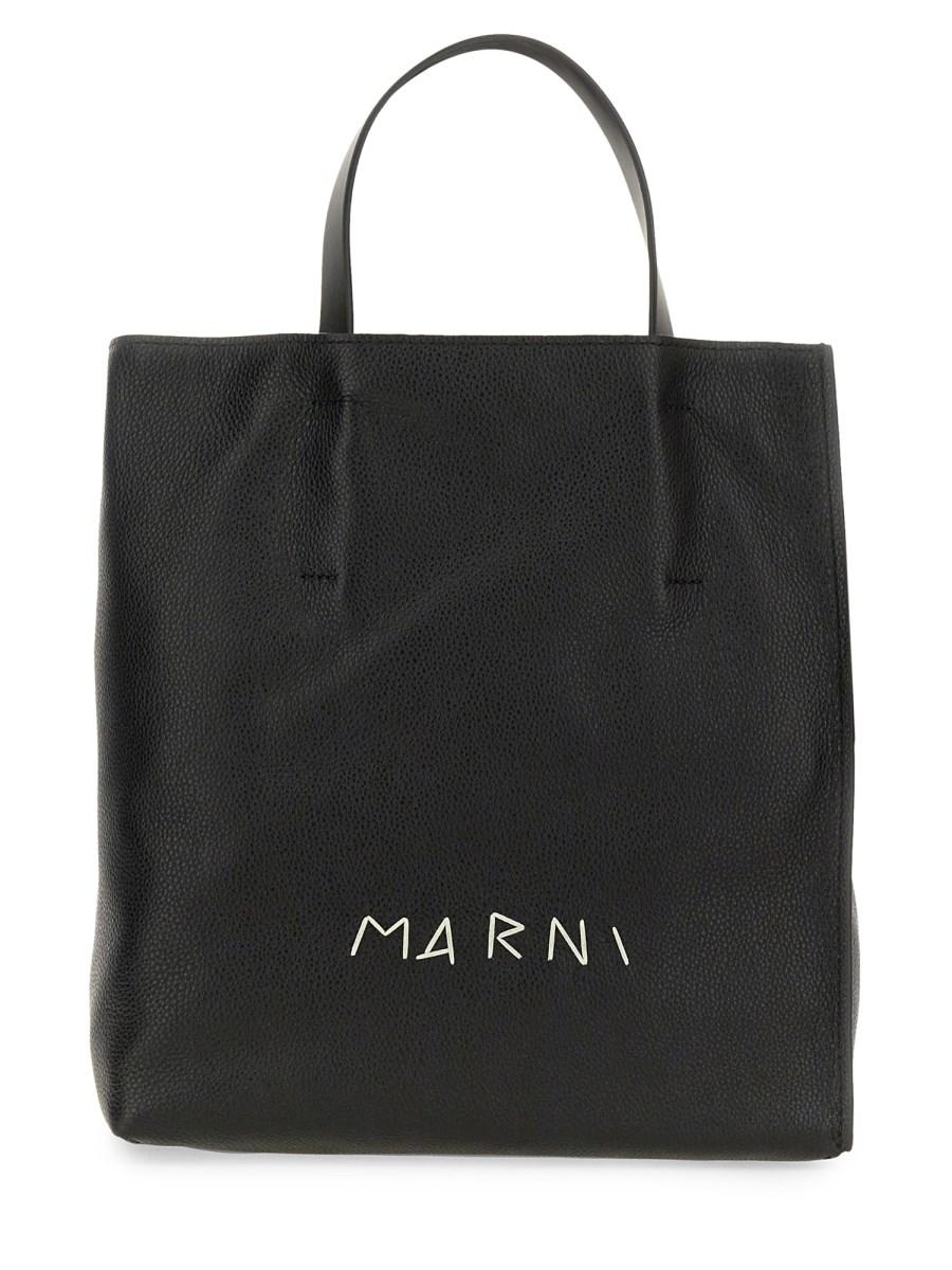 MARNI BORSA A MANO "MUSEO" SMALL IN PELLE