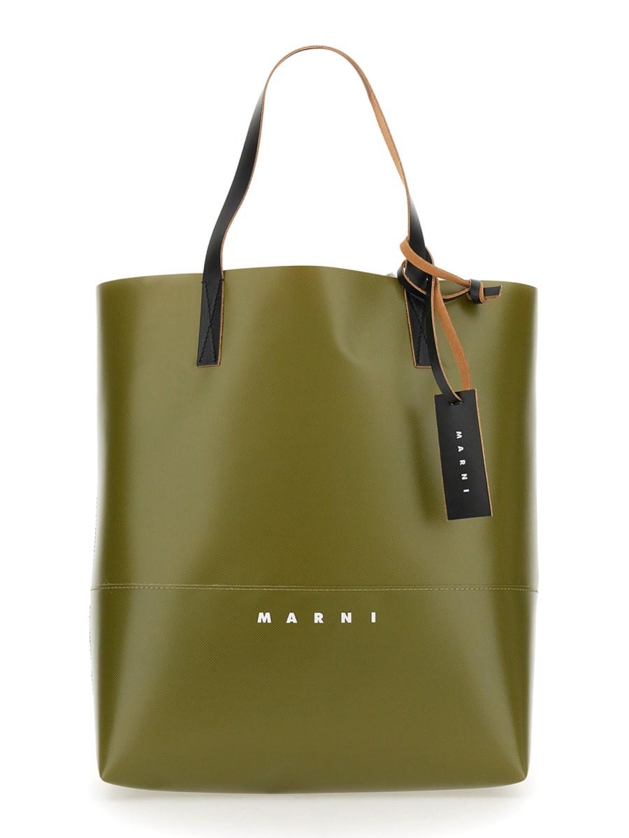 MARNI BORSA SHOPPING CON LOGO