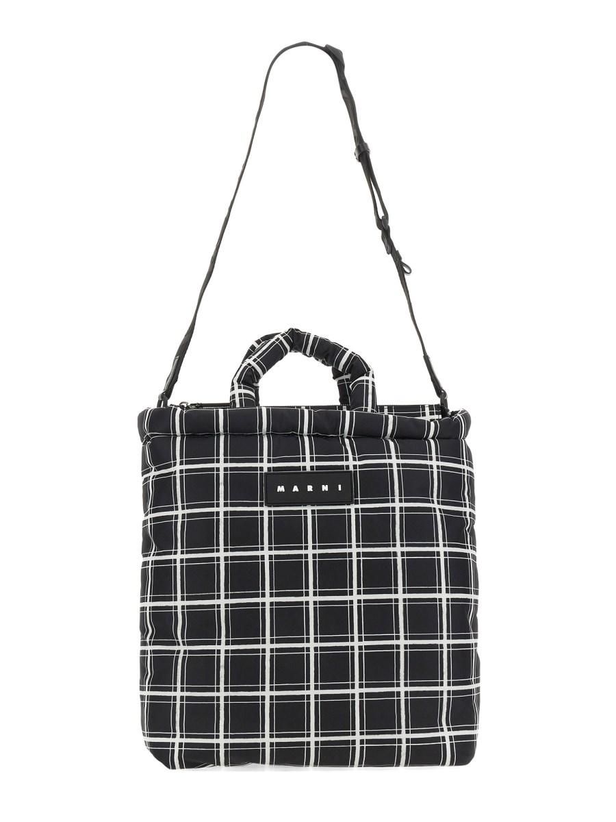 MARNI BORSA TOTE BEY IN NYLON
