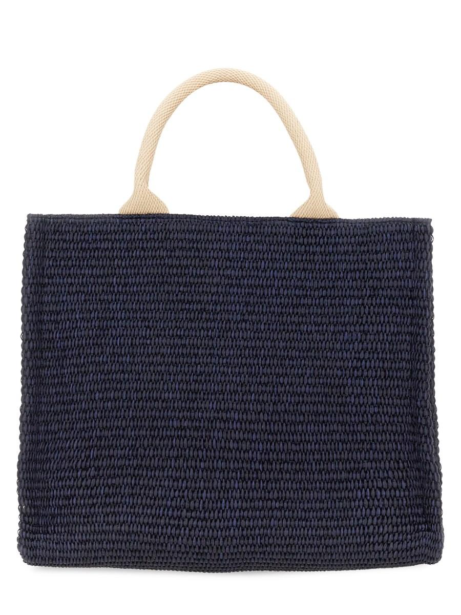 MARNI BORSA TOTE SMALL IN RAFIA