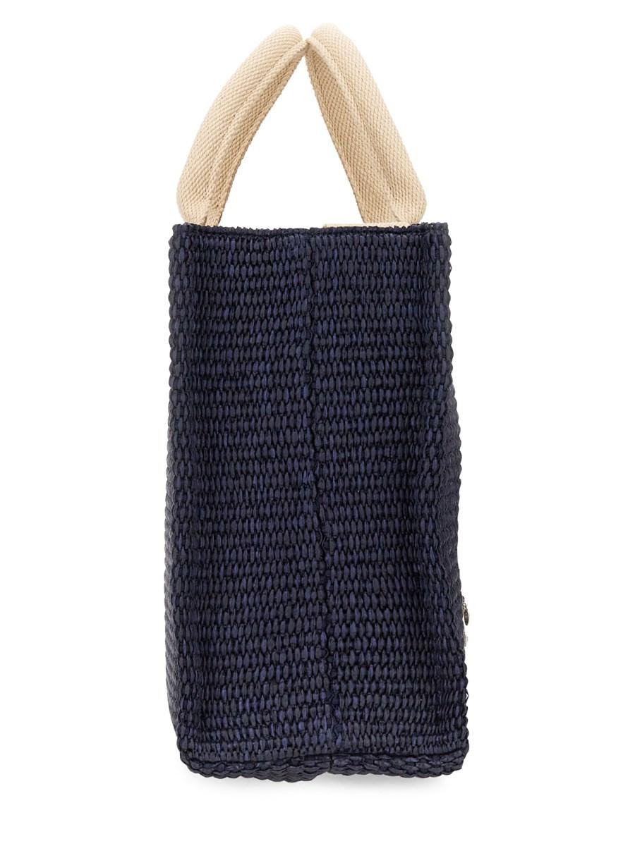MARNI BORSA TOTE SMALL IN RAFIA