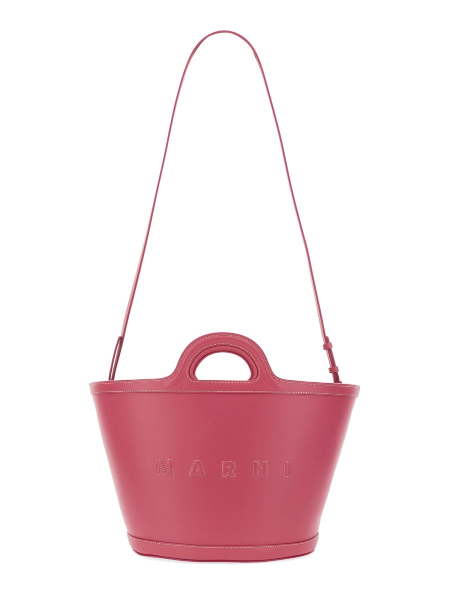 MARNI BORSA TROPICALIA SMALL IN PELLE