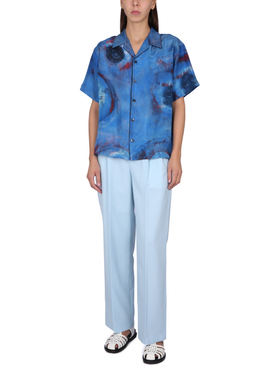 MARNI CAMICIA IN SETA CON STAMPA