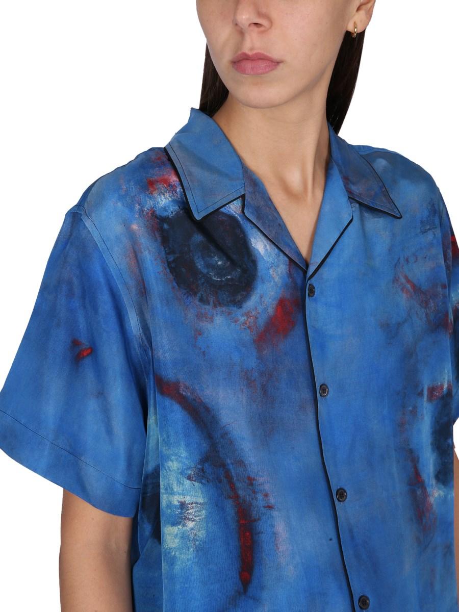 MARNI CAMICIA IN SETA CON STAMPA