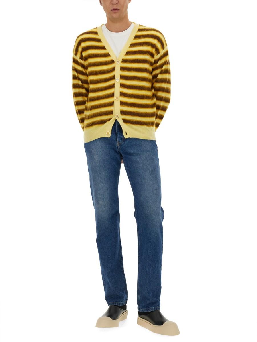 MARNI CARDIGAN A RIGHE