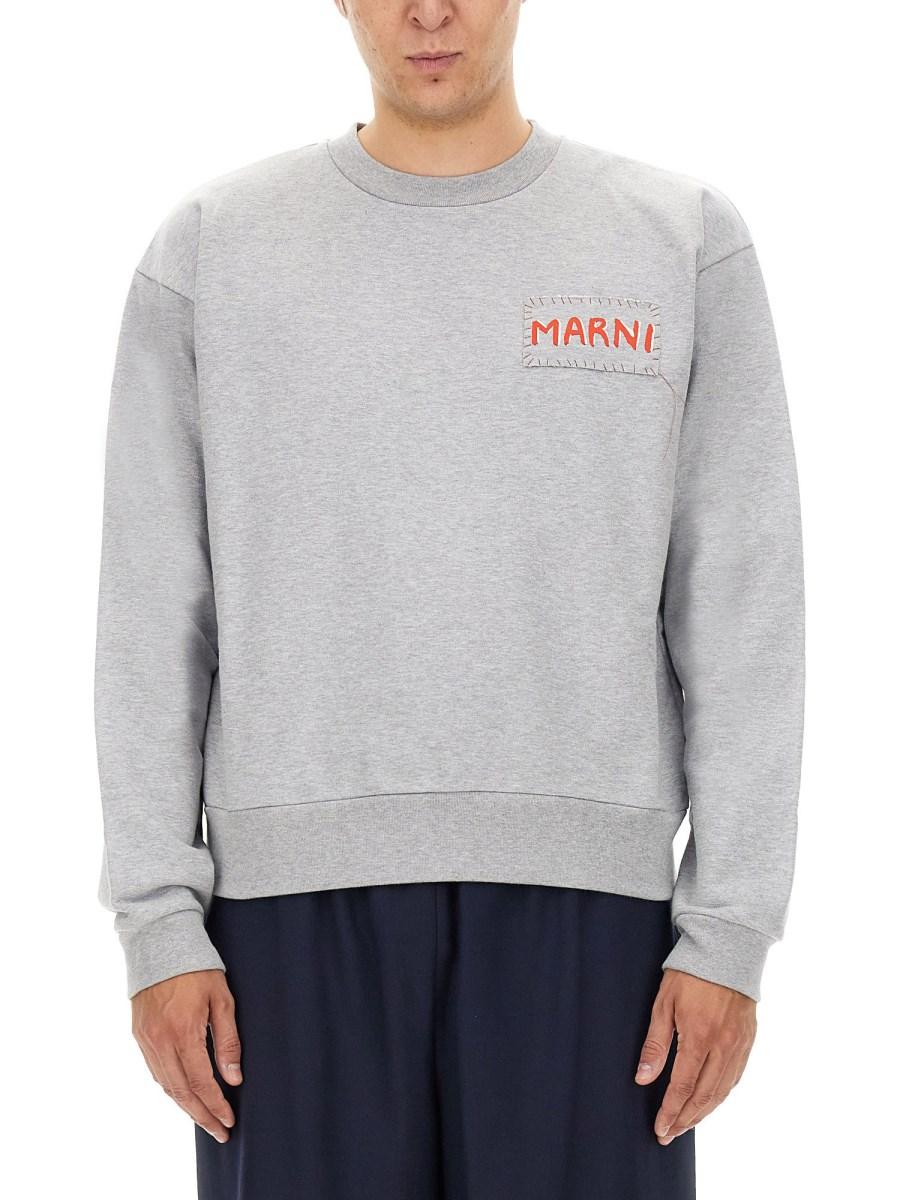 MARNI FELPA CON LOGO