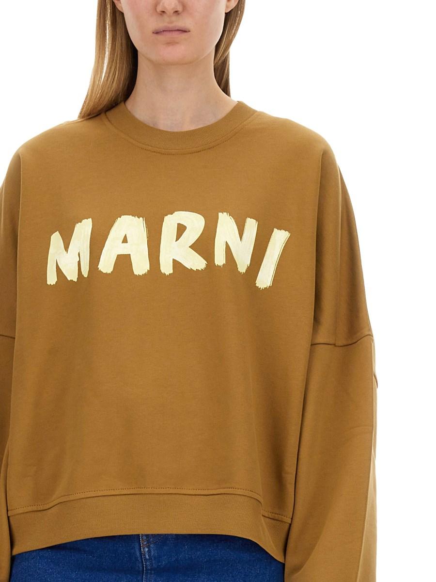 MARNI FELPA CON LOGO