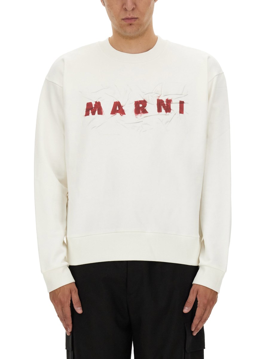 MARNI FELPA CON LOGO