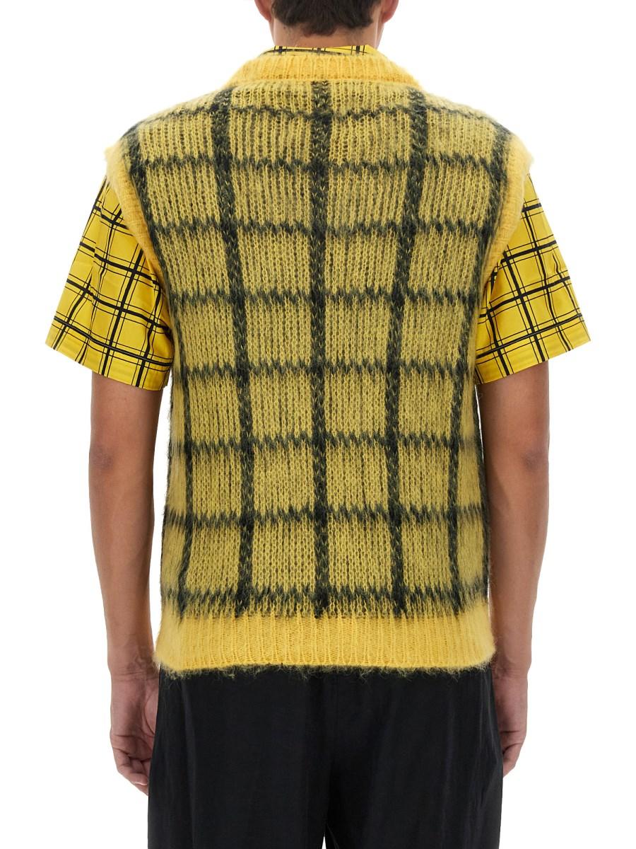 MARNI GILET A QUADRI