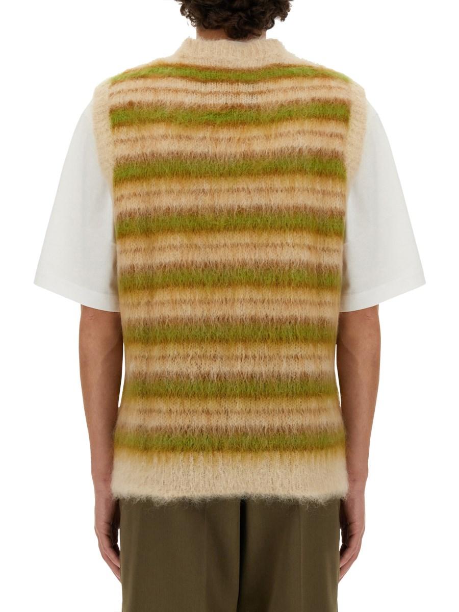 MARNI GILET A RIGHE