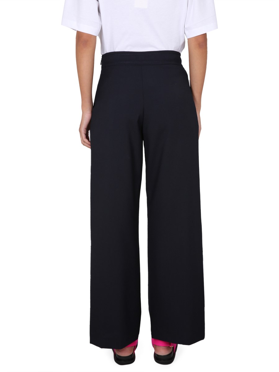 MARNI PANTALONE FLARE IN COTONE