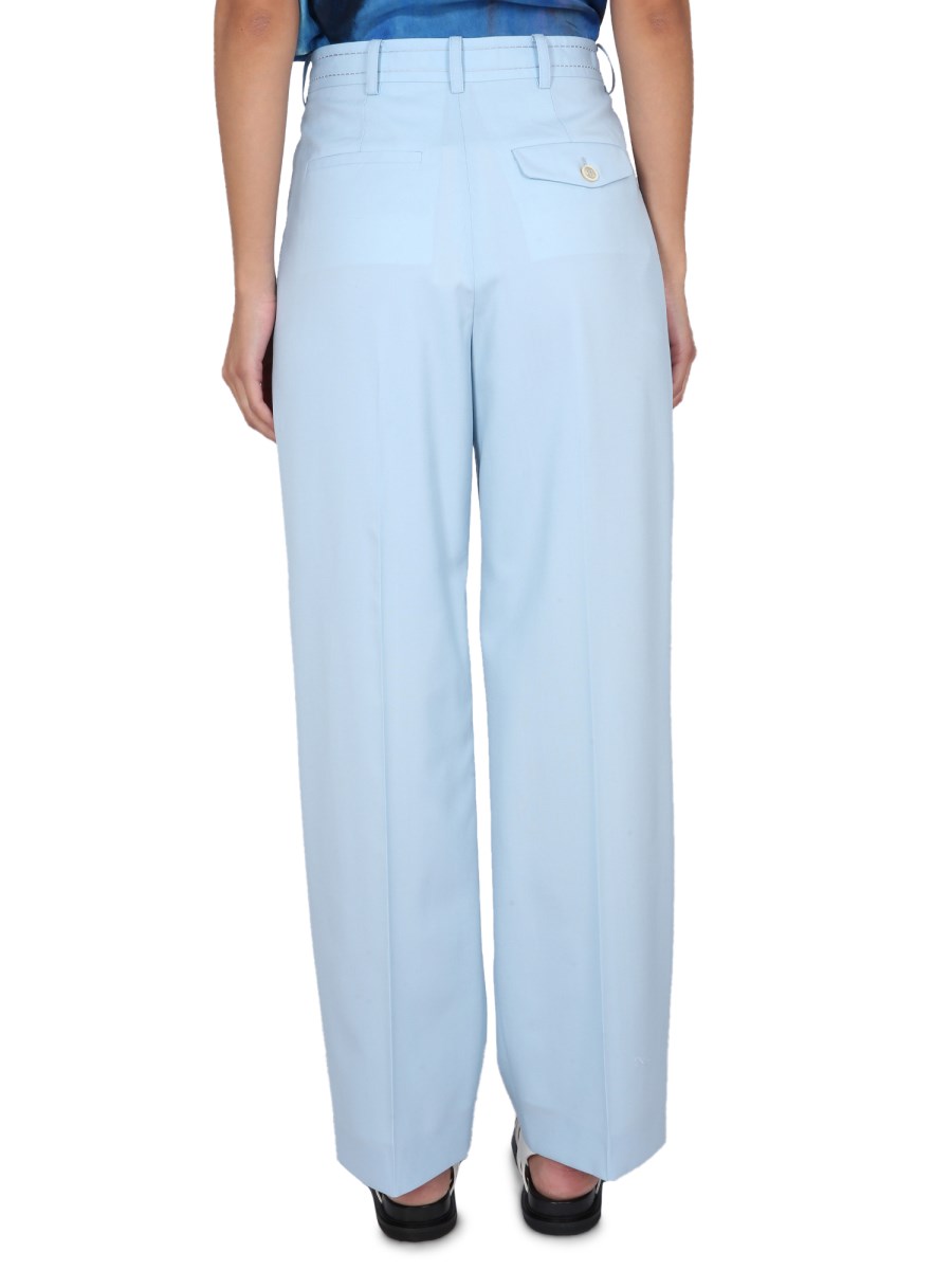MARNI PANTALONE PALAZZO IN FRESCO LANA