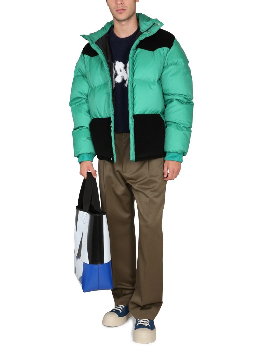 MARNI PIUMINO COLOR-BLOCK IN NYLON