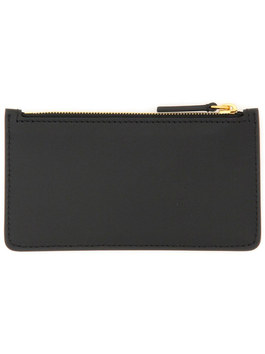 MARNI PORTACARTE IN PELLE CON LOGO