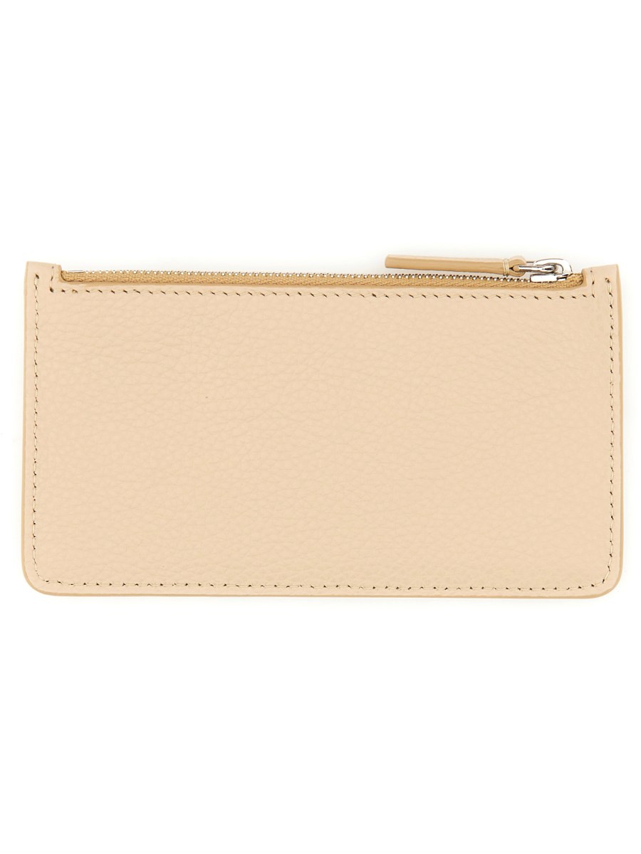 MARNI PORTACARTE IN PELLE CON LOGO