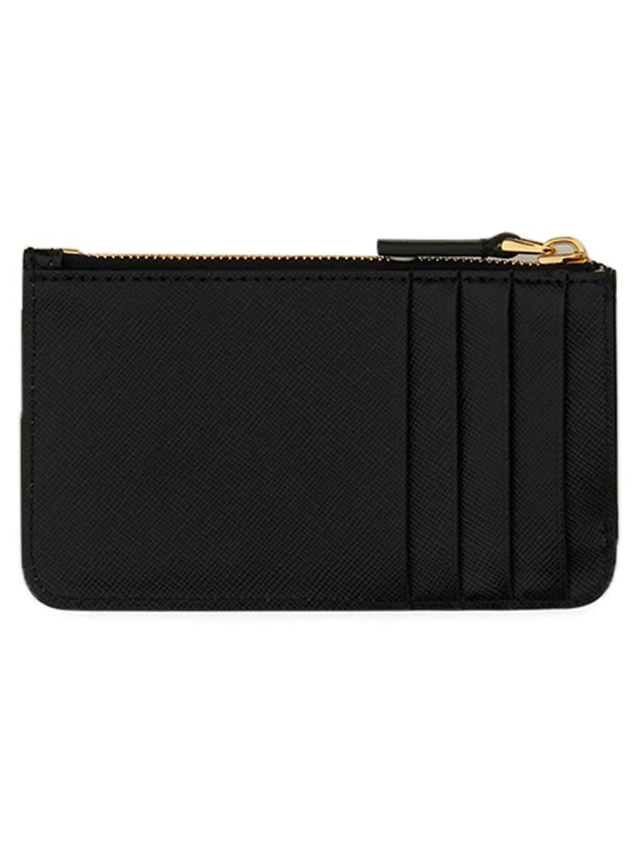 MARNI PORTACARTE IN PELLE SAFFIANO CON ZIP