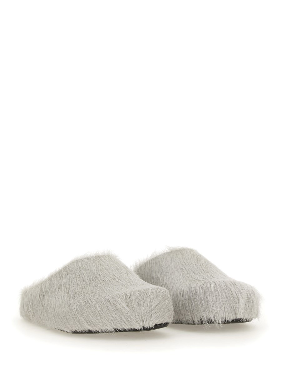 MARNI SABOT FUSSBETT IN PELLE