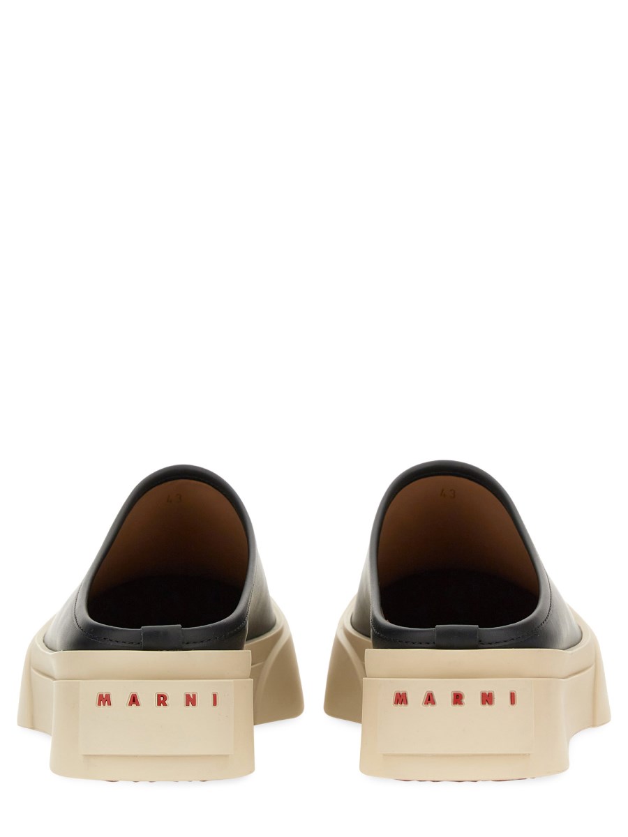 MARNI SABOT "PABLO" IN PELLE