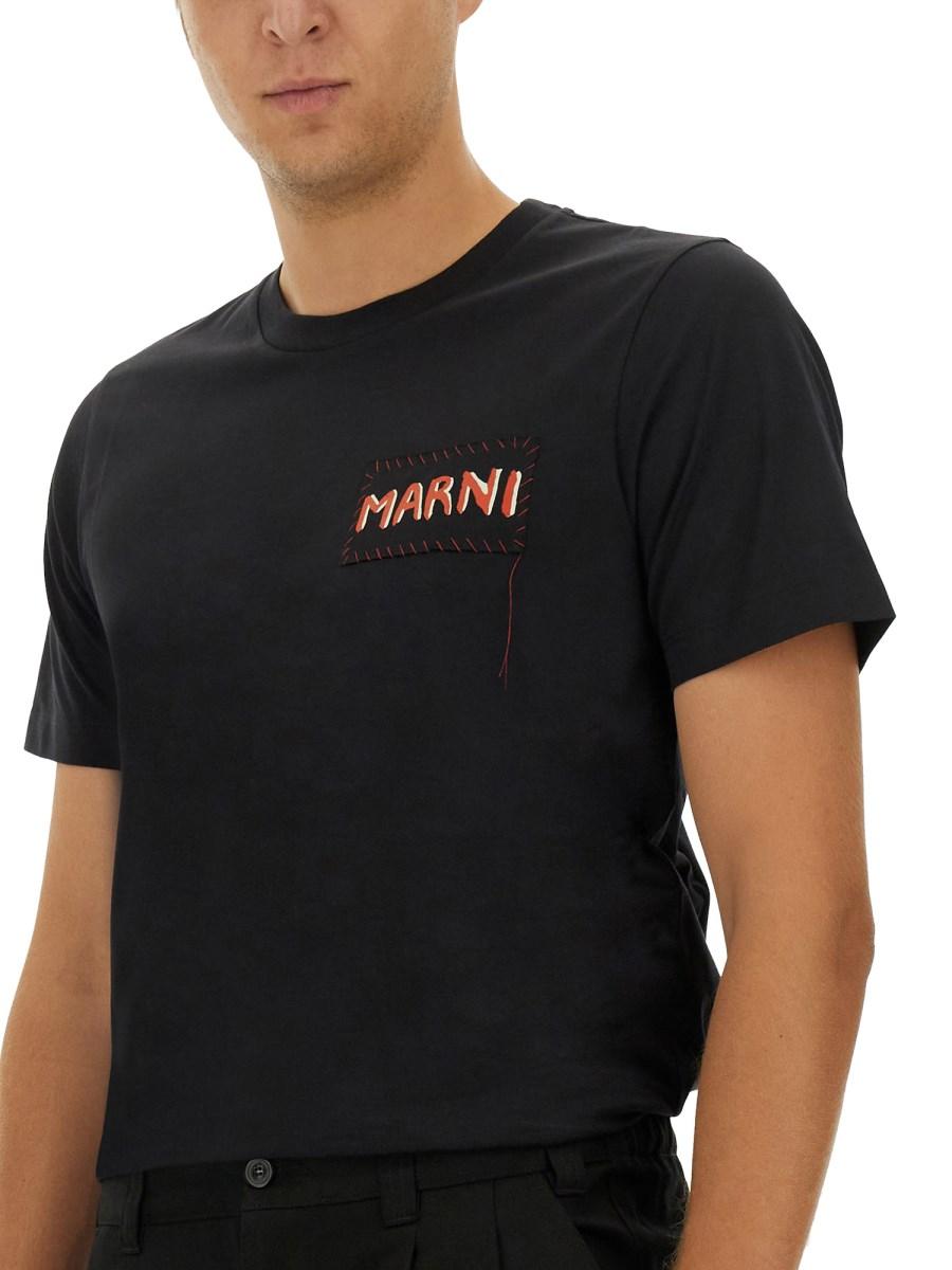 MARNI T-SHIRT CON LOGO