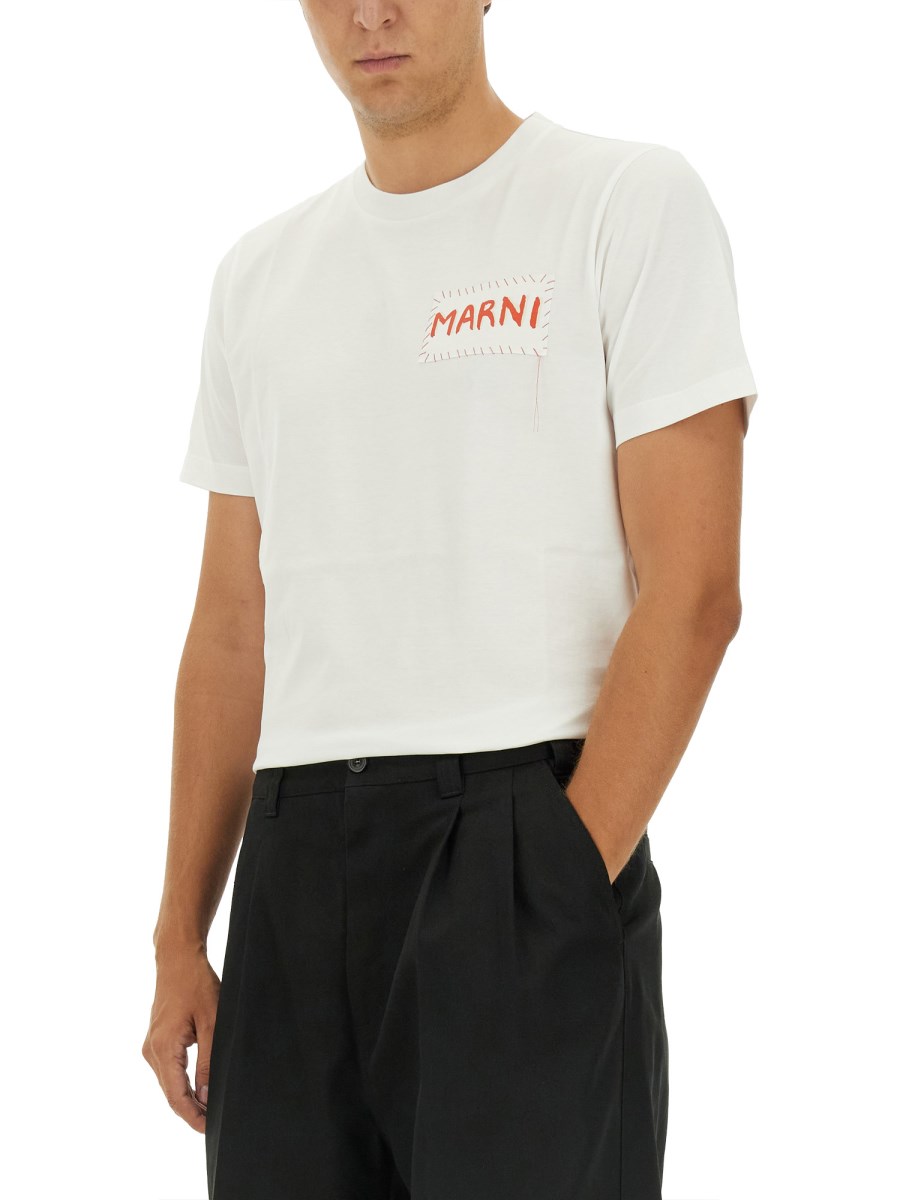 MARNI T-SHIRT CON LOGO