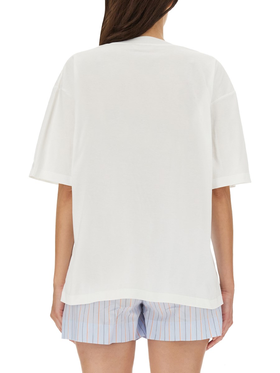 MARNI T-SHIRT CON STAMPA CUORE CRUCIPUZZLE