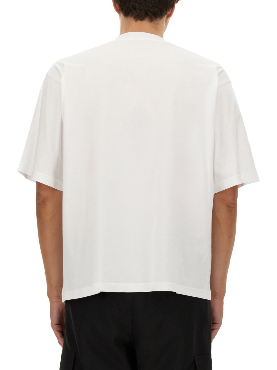 MARNI T-SHIRT IN JERSEY DI COTONE CON LOGO