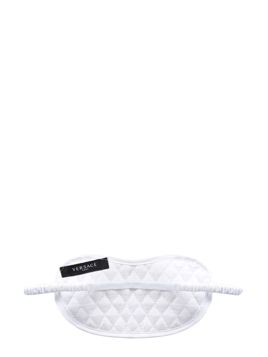 VERSACE MASCHERINA DA NOTTE CON STAMPA MEDUSA AMPLIFEID