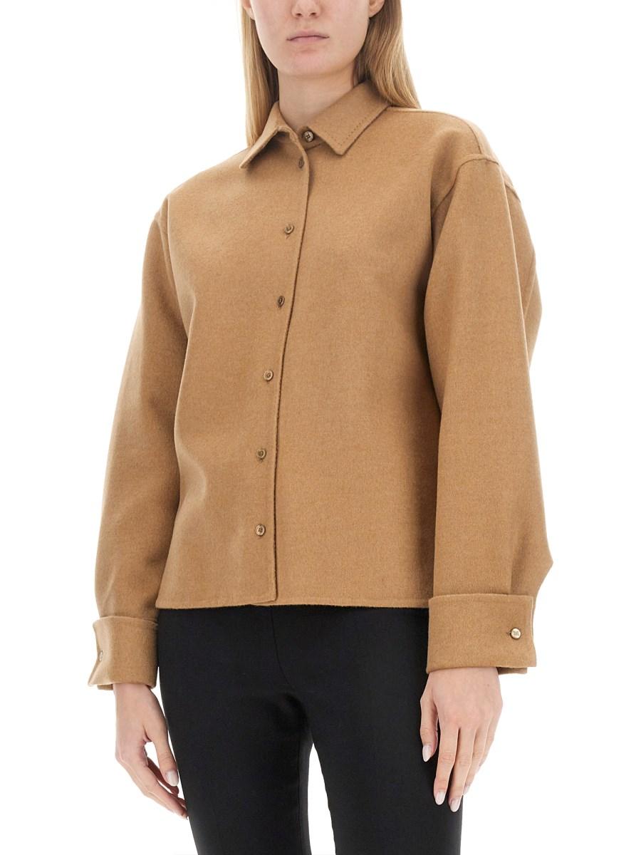 MAX MARA CAMICIA IN LANA