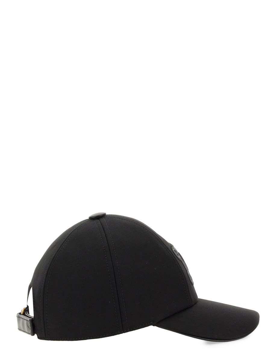 MAX MARA CAPPELLO IN COTONE CON LOGO