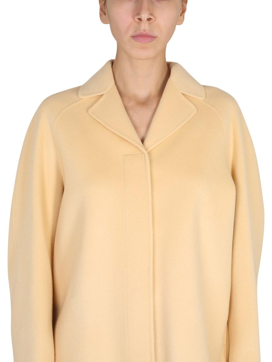 MAX MARA CAPPOTTO CORTO "ROSA" IN LANA VERGINE