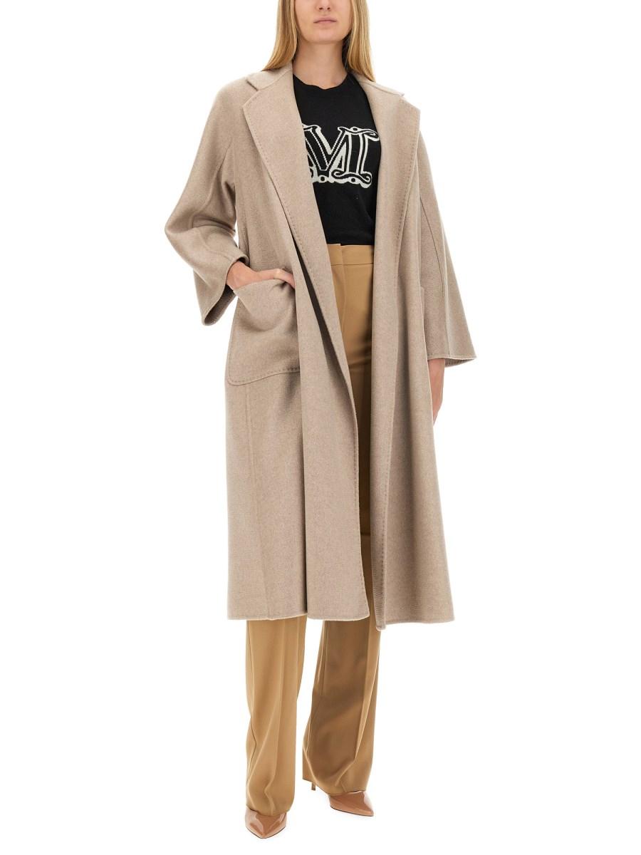MAX MARA CAPPOTTO IN CASHMERE CON CINTURA