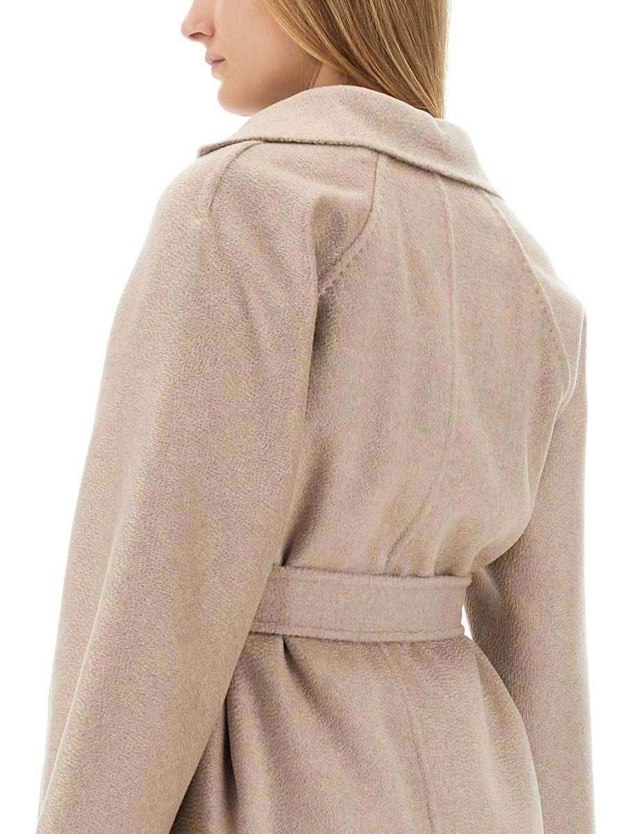 MAX MARA CAPPOTTO IN CASHMERE CON CINTURA