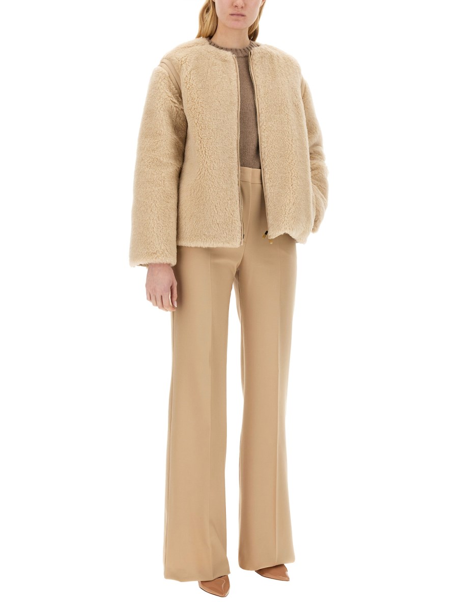 MAX MARA GIACCA "PANINO" IN TESSUTO TEDDY