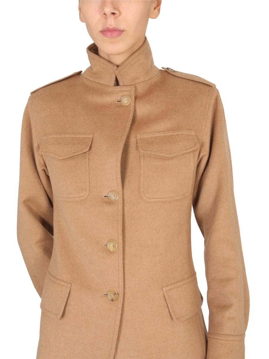 MAX MARA GIACCA "PEONIE" IN CAMMELLO