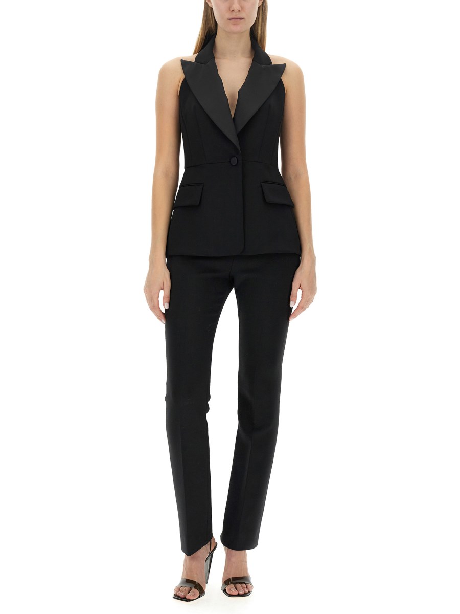 MAX MARA GILET ALETTA IN LANA