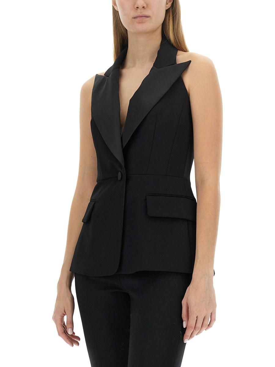 MAX MARA GILET ALETTA IN LANA
