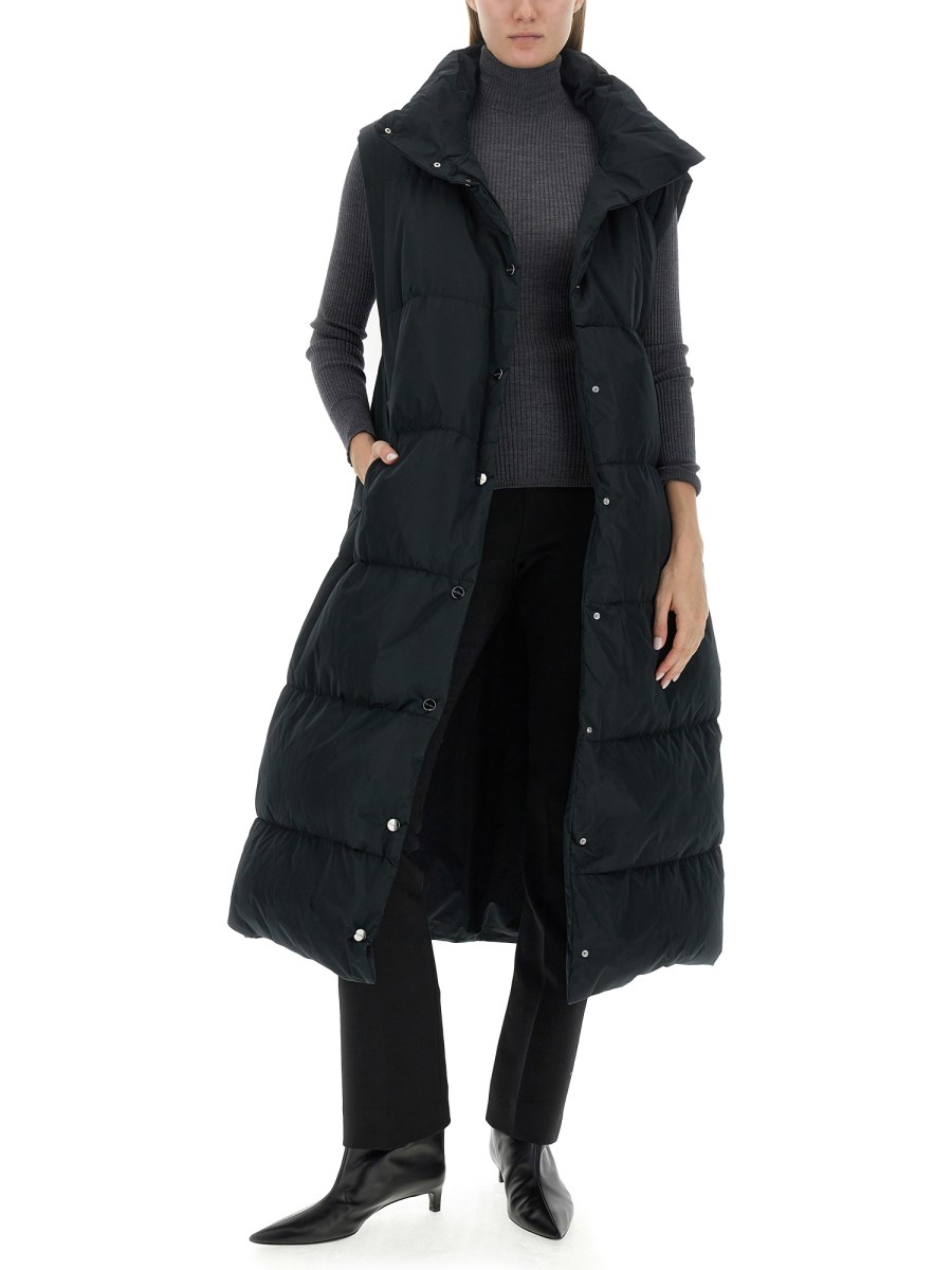 MAX MARA GILET IN NYLON IMBOTTITO