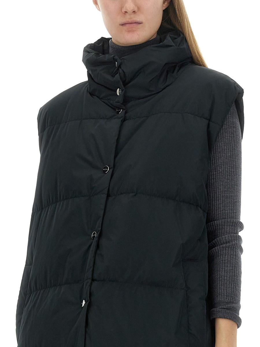 MAX MARA GILET IN NYLON IMBOTTITO