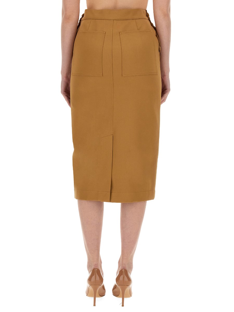 MAX MARA GONNA CRESTA IN COTONE