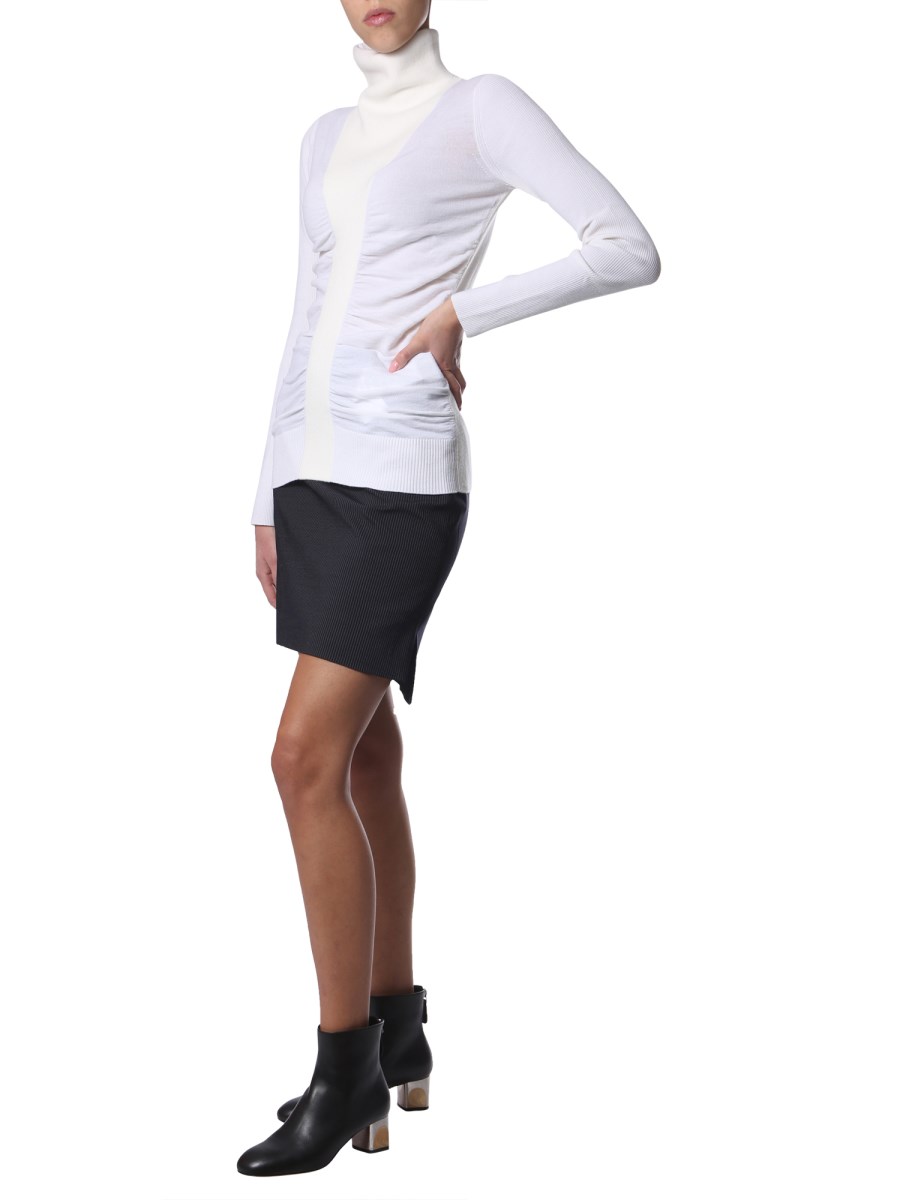 MAX MARA MAGLIA AFFARI IN LANA A COLLO ALTO